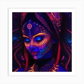 Glow In The Dark 2 Art Print