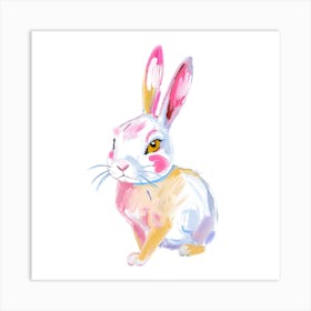 Rex Rabbit 02 Art Print