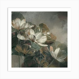 Lotus Ii Canvas Print Art Print