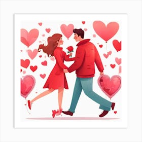 Valentine'S Day 1 Art Print