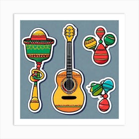 Mexican Music Art Print