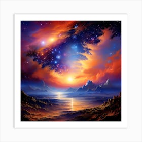 The Universe Art Print