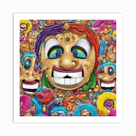 Emojit Riche Wall Art Art Print