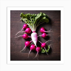 Radishes 18 Art Print