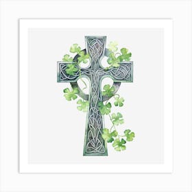 Celtic Cross 3 Art Print