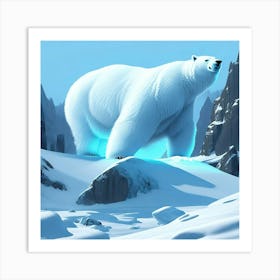 Frozen Wasteland Art Print