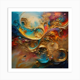 Abstract Painting 7 Art Print
