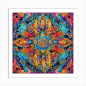 Mandala Art Print