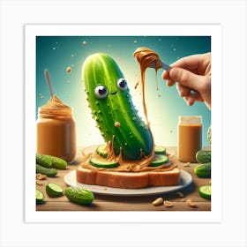 Pickle Art Art Print