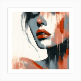 Portrait Artwork 255 Art Print