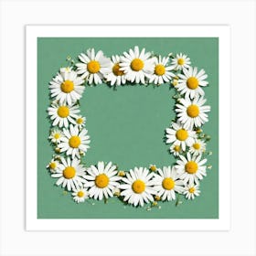 Daisy Frame 1 Art Print