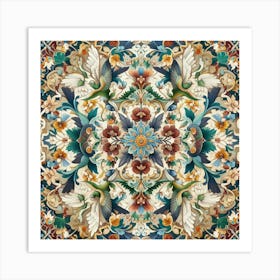 Floral Pattern Art Print