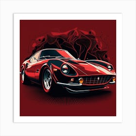 Ferrari Gtb Art Print