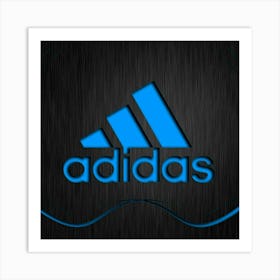 Adidas Logo Art Print