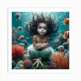 Mermaid 56 Art Print