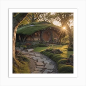 Hobbit House 2 Art Print