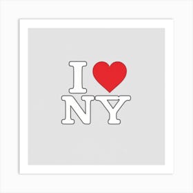 I Love New York 1 Art Print