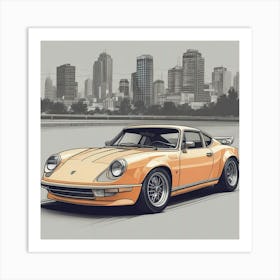 Porsche 911 14 Art Print