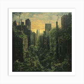 Last City Art Art Print