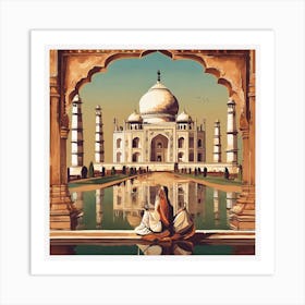 Taj Mahal 1 Art Print