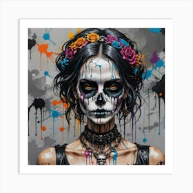 Day Of The Dead 1 Art Print