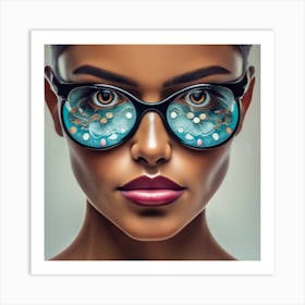 Eyeglasses Art Print