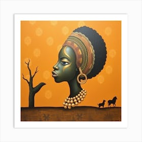 African Woman 2 Art Print