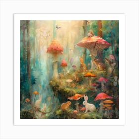 Fairytale Forest 2 Art Print