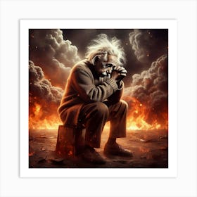 Albert Einstein 1 Art Print