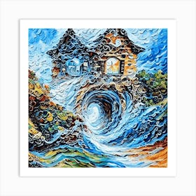 Ocean House Art Print