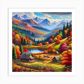 The Colors of Autumn Art Print