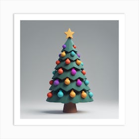 Christmas Tree 3 Art Print