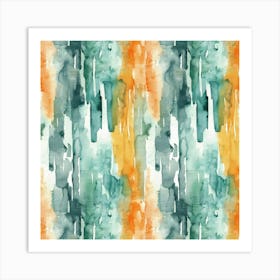 Abstract Watercolor Painting 32 Art Print