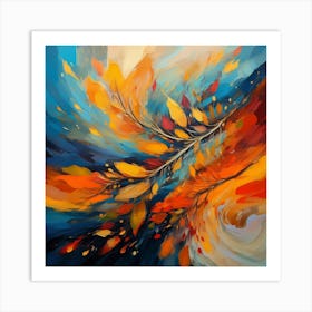 Abstract Painting 103 Art Print