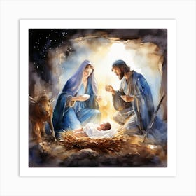 Christmas Origins Art Print