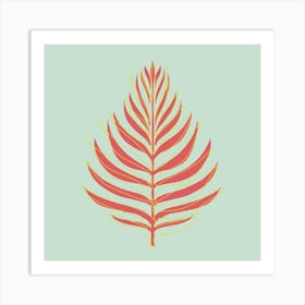 Tropical Leave Art Print