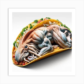 Taco hybrid Art Print