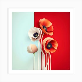 Poppies 7 Art Print