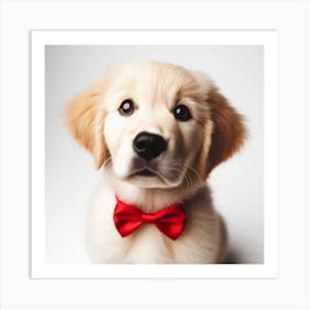 Golden Retriever Puppy Art Print