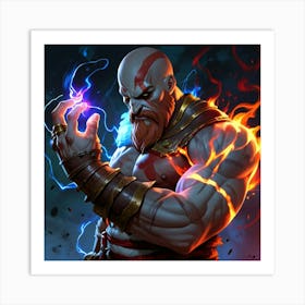 God Of War 11 Art Print