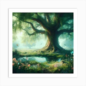 Fairytale Forest 2 Art Print