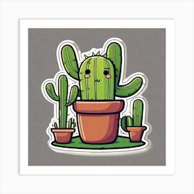 Cactus 61 Art Print