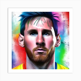 Lionel Messi  Art Print