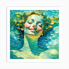 Mermaid sdv Art Print