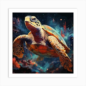 Sea Turtle Art Print