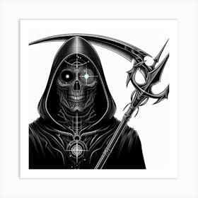 Grim Reaper 20 Art Print