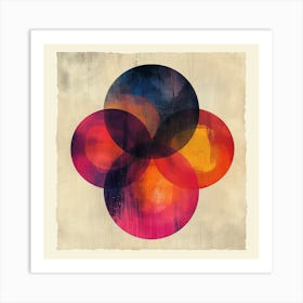 Three Circles Art Print