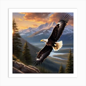 Bald Eagle Art Print