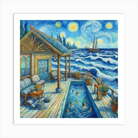 Starry Night Art Print