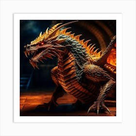 Drakon Art Print